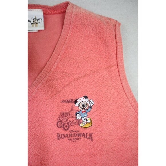 WALT DISNEY WORLD - DISNEY PARKS - BOARDWALK RESORT WOMEN'S CORAL MAXI DRESS S/M - Picture 8 of 11